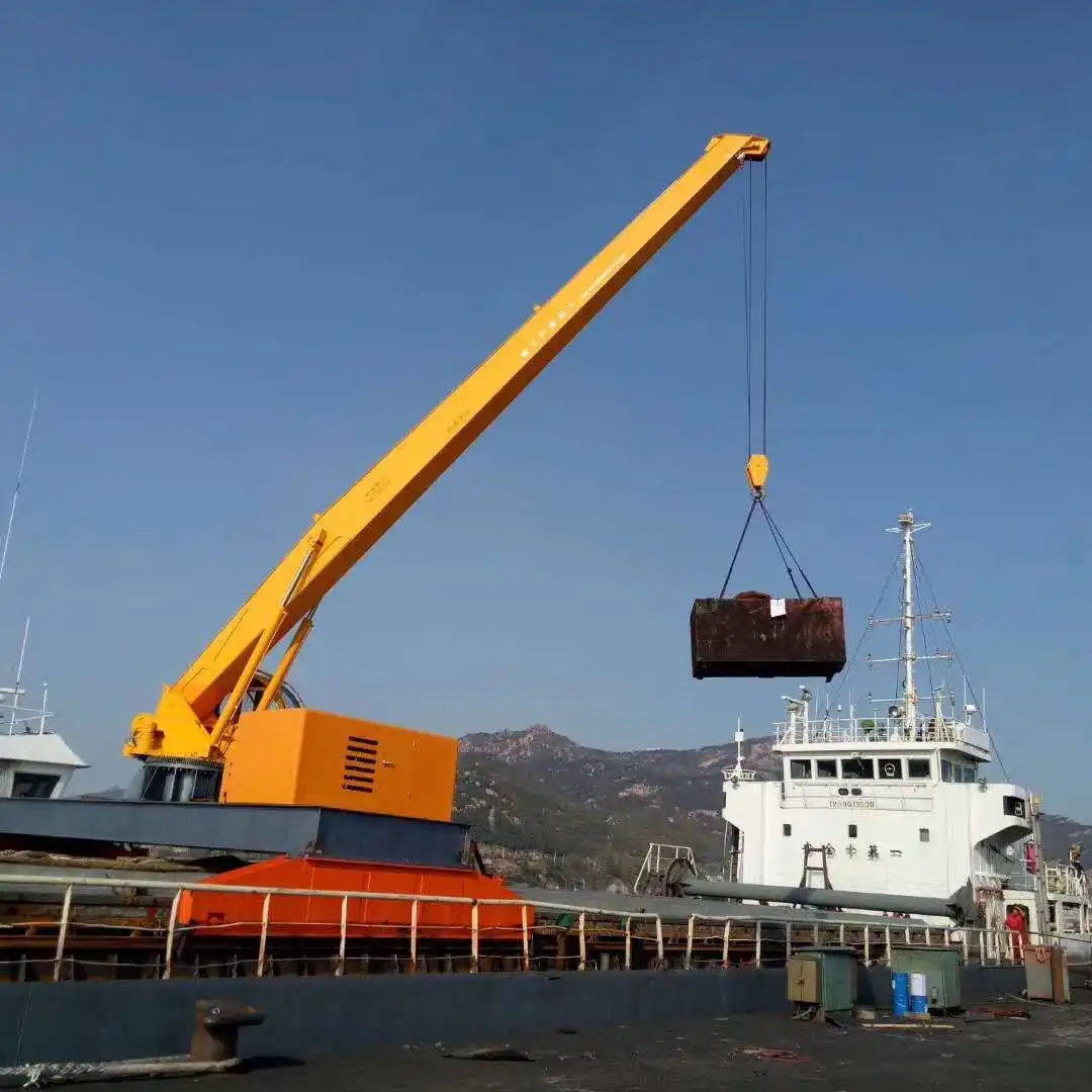 浙江寧波甲板起重機廠家起重機動力源分類
