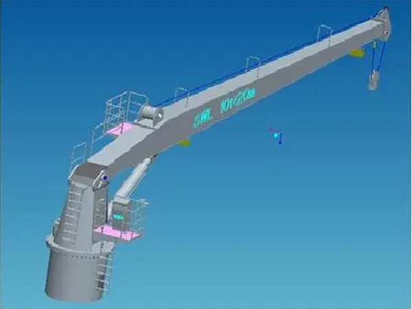 遼寧大連甲板起重機廠家甲板起重機超低位安裝高度導(dǎo)致效率提升
